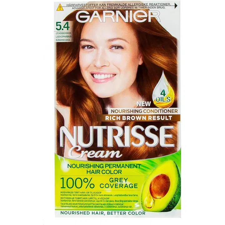 Garnier Nutrisse 5.4 Kuparinruskea kestoväri