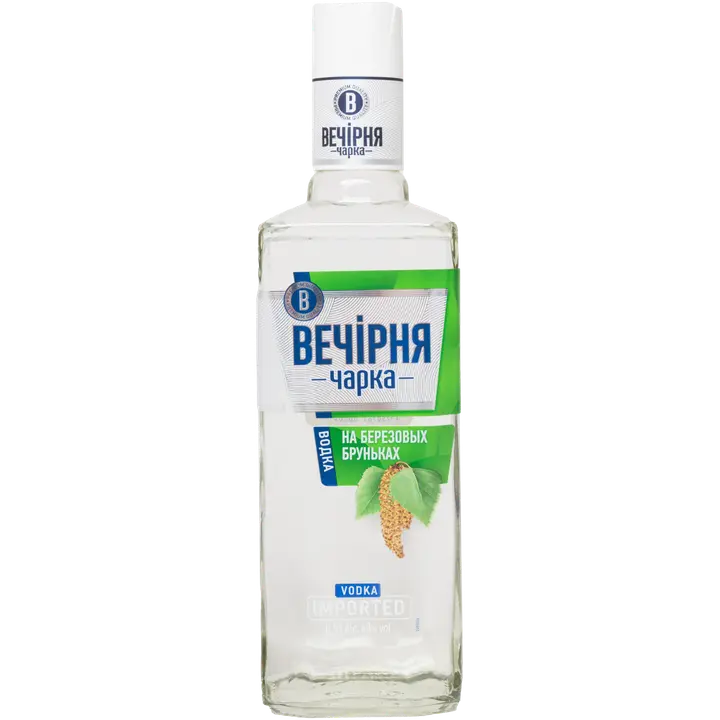 Vechirnja Charka Birch vodka 40%Vol 500ml