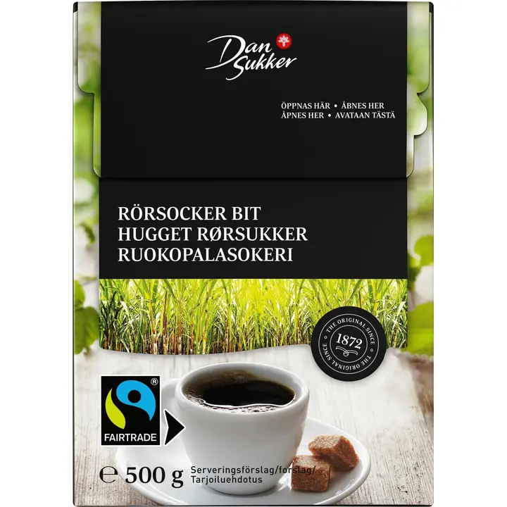 Dansukker Ruokopalasokeri 500g