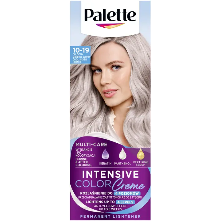 Palette icc püsivärv 10-19 jahe hõbeblond
