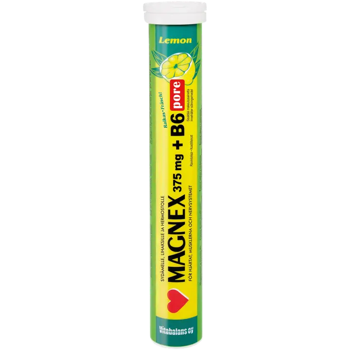 Magnex 375 mg + B6 pore 20 tabl.