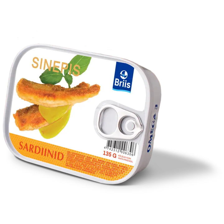 Briis Balti Sardiinid Sinepis 135G