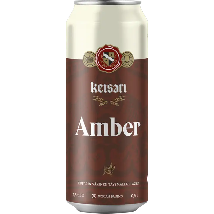 Keisari Amber olut 4,5 til-% 0,5l