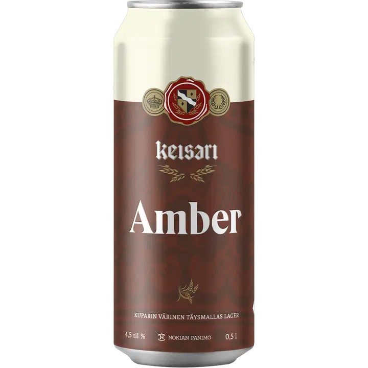 Keisari Amber olut 4,5 til-% 0,5l