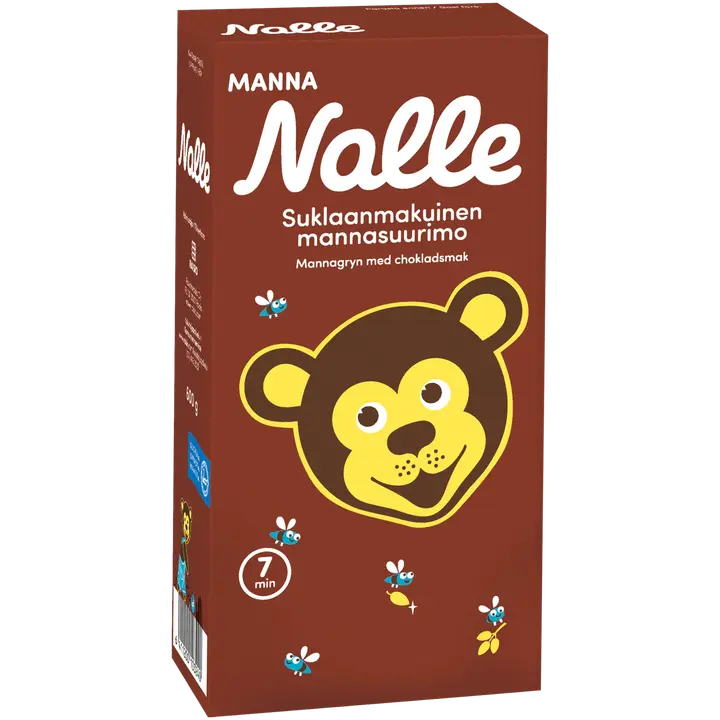 Nalle 600g suklaanmakuinen mannasuurimo