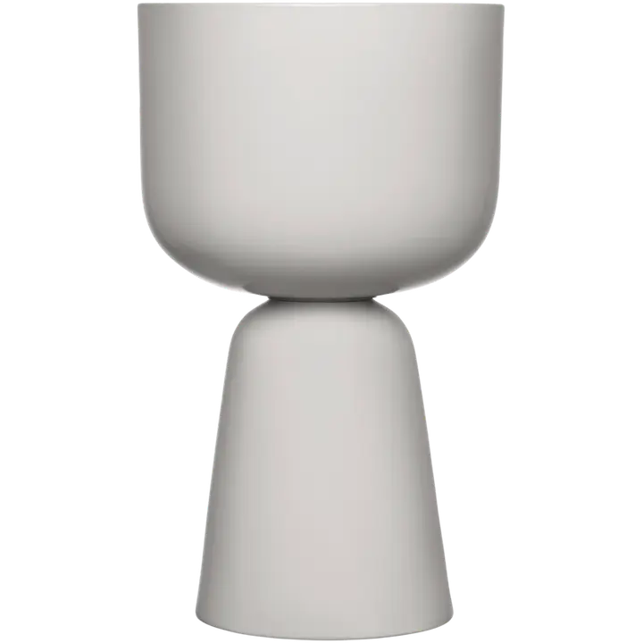 Iittala Nappula ruukku S 260x155 mm vaaleanharmaa
