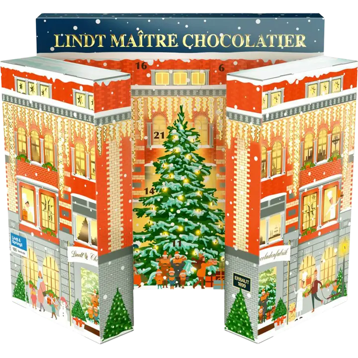 Lindt Maitre šokolaadi advendikalender 304 g