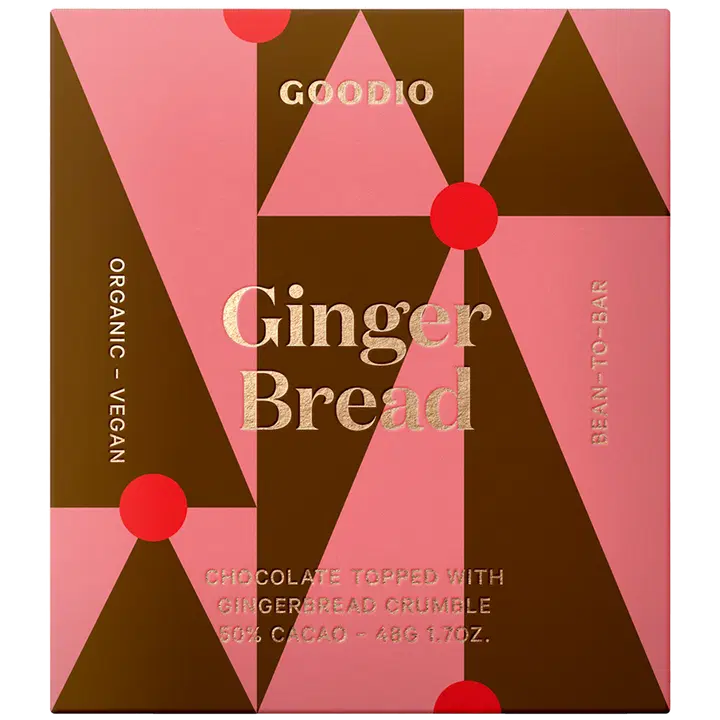 Goodio Gingerbread 49% luomusuklaa