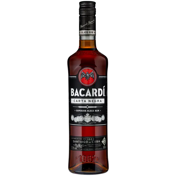 Bacardi Carta Negra rumm 37,5%vol 500 ml