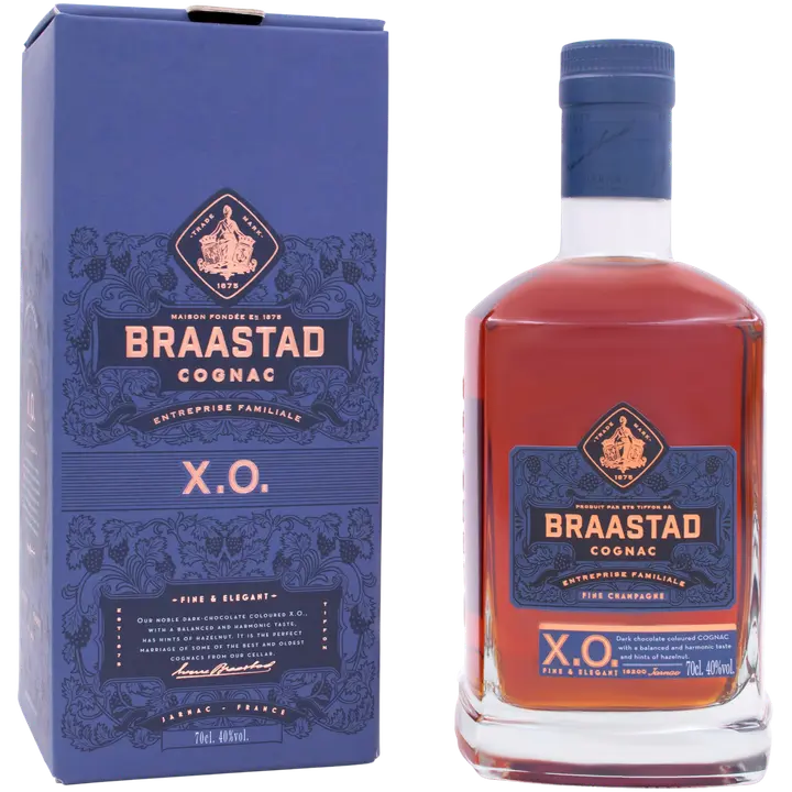 Braastad Xo Cognac 40%vol 700ml
