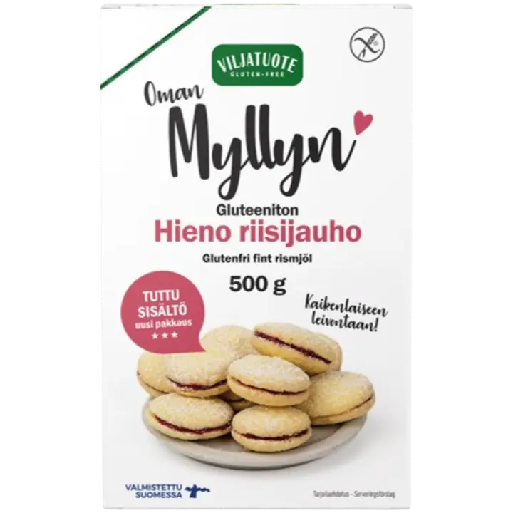 Virtasalmen Viljatuote Gluteeniton Hieno riisijauho 500g