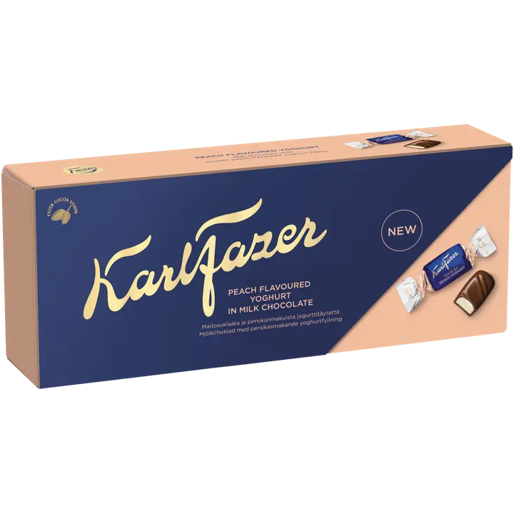 Karl Fazer Persikkajogurtti suklaakonvehti 250g