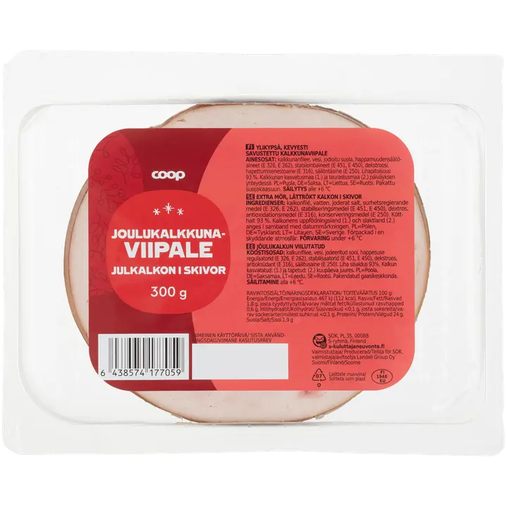 Coop joulukalkkunaviipale 300 g