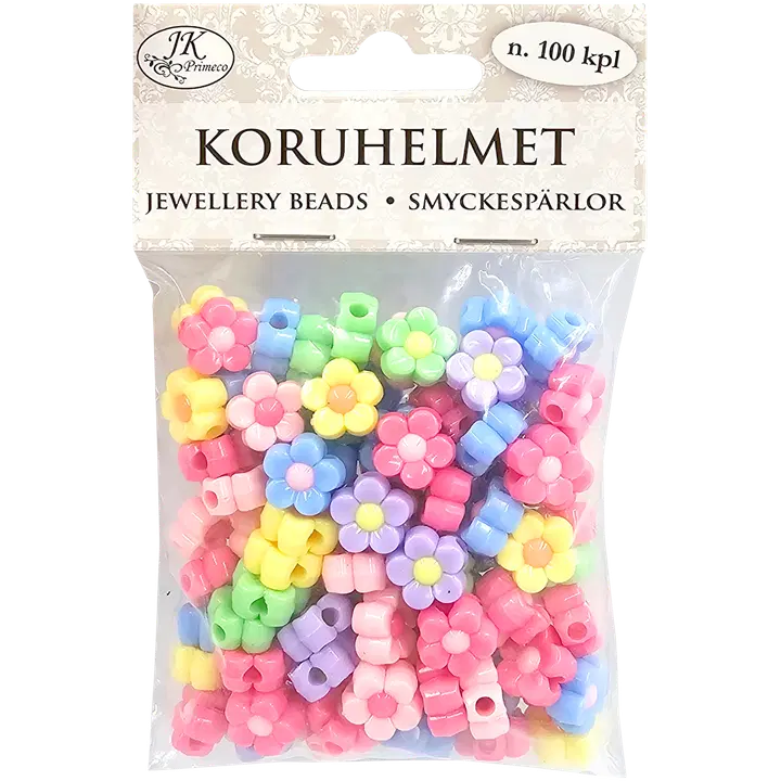 J.K. Primeco koruhelmet Kukka pastelli 100kpl