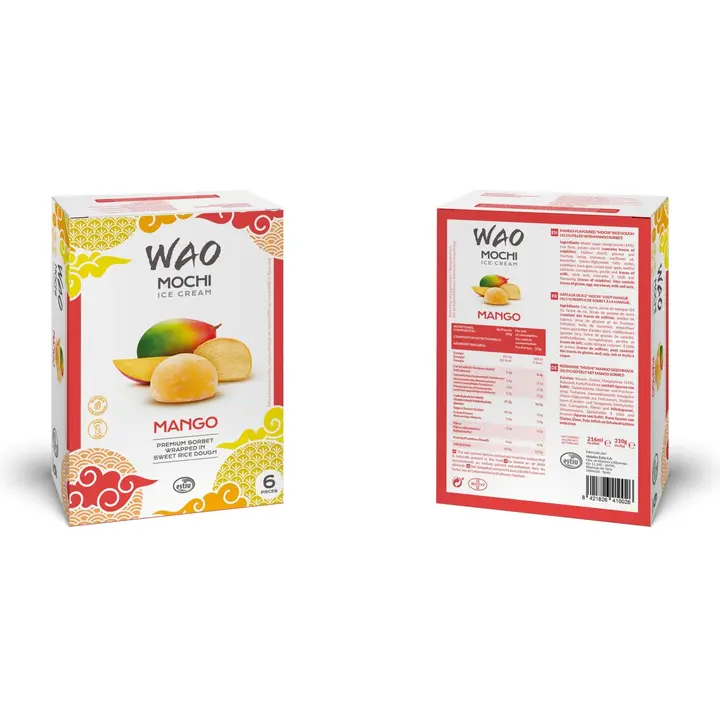 Wao Mochi jäätelö 6x35g mango