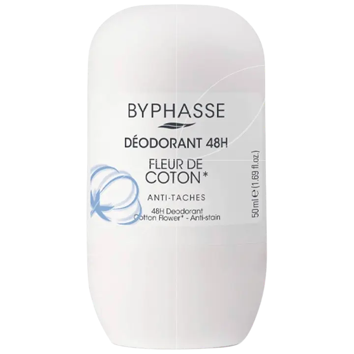 Byphasse roll-on deodorantti 48h Cotton 50ml