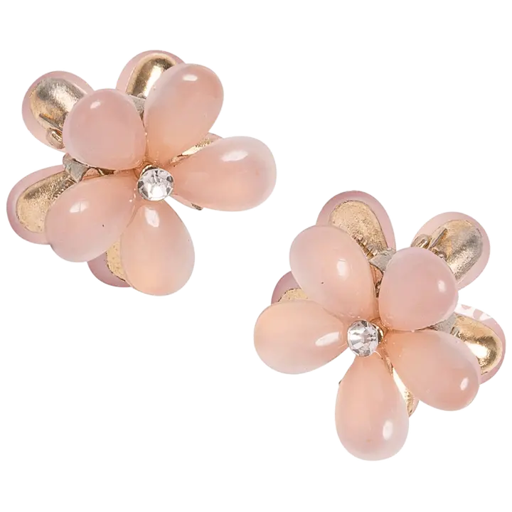 Cailap Pienet kukkahiussoljet 2 kpl vaaleanpunainen