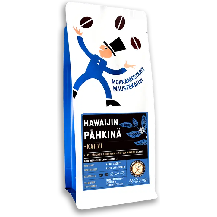 Mokkamestarit 200g Hawaijinpähkinäkahvi