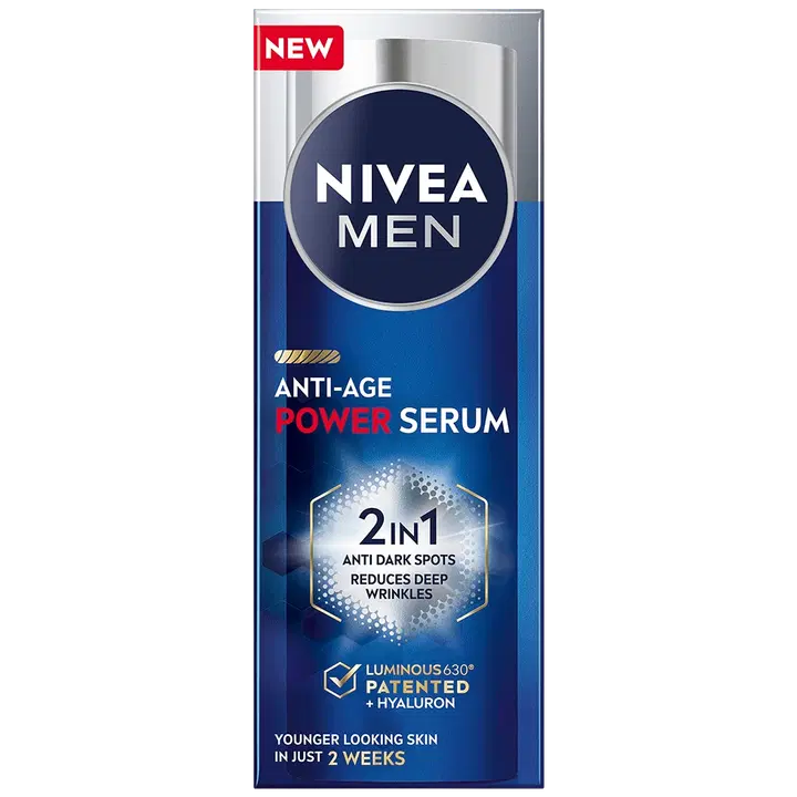 NIVEA MEN 30ml Anti-Age 2in1 Power Serum kasvoseerumi