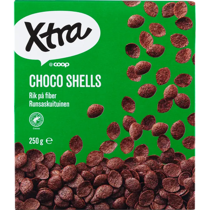 Xtra kakao-nisuhelbed 250g