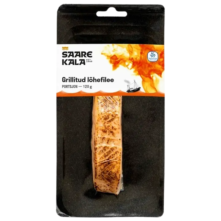 Saare Kala Grillitud Lõhefilee Portsjon 120 G