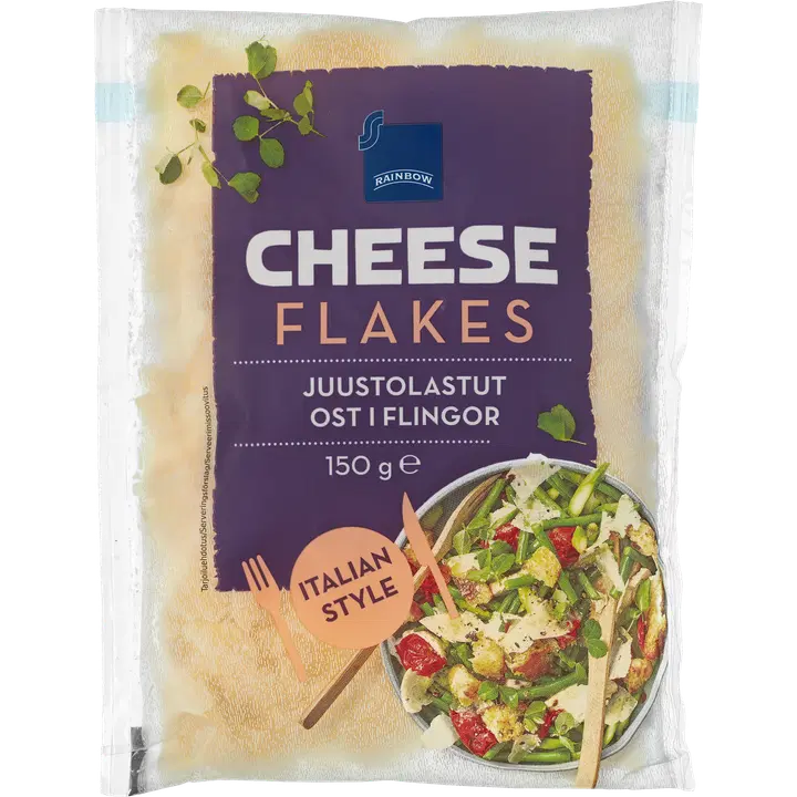 Rainbow 150g juustolastut