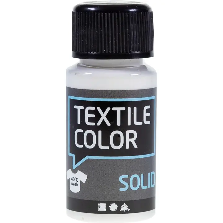 Nellen kangasväri peittävä 50ml valkoinen