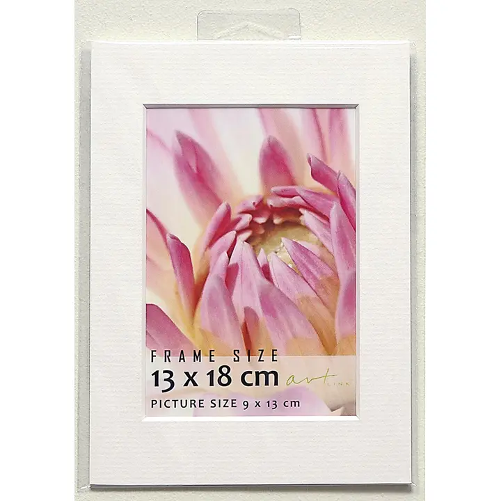 Art Link passepartout 13 x 18 cm kehykseen valkoinen
