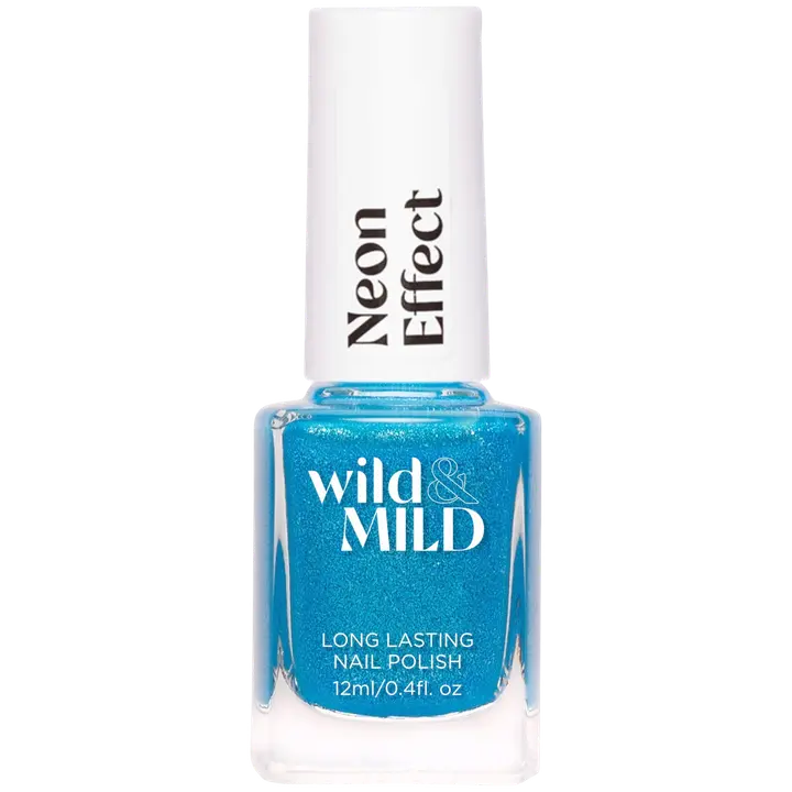 Wild&Mild Neon Nectar nail polish NN01 Atomic Aqua 12ml