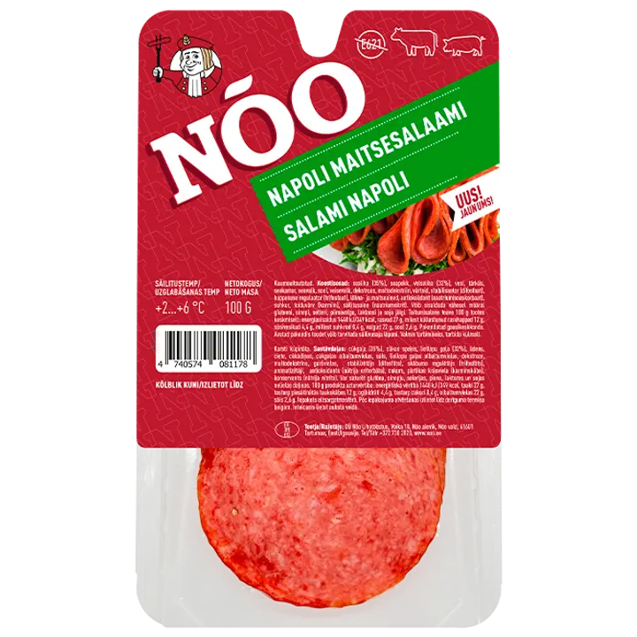 Nõo Napoli Maitsesalaami 100 G