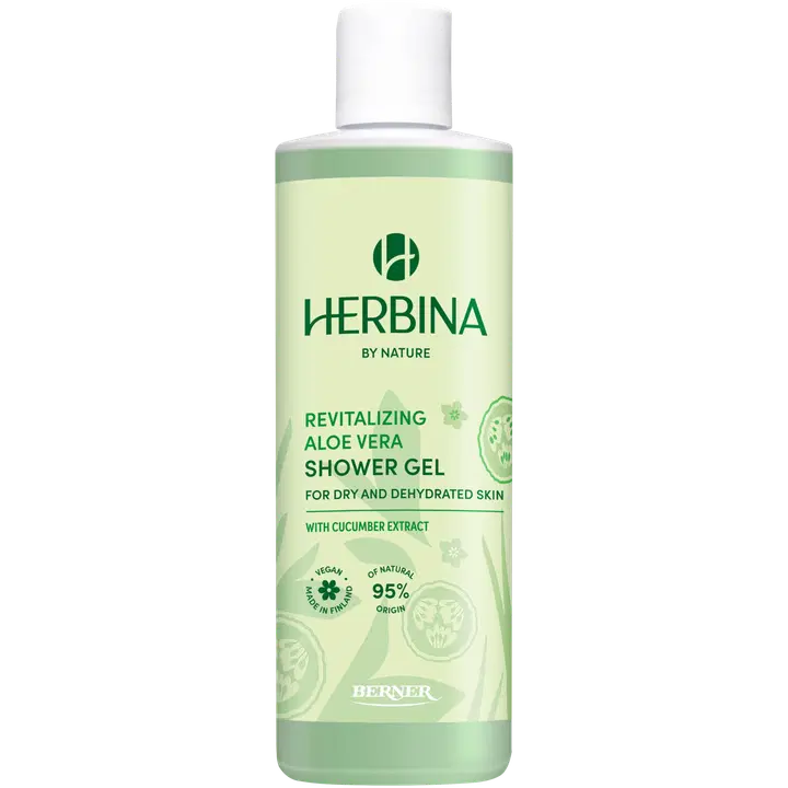 Herbina 250ml suihkugeeli Revitalizing Aloe Vera