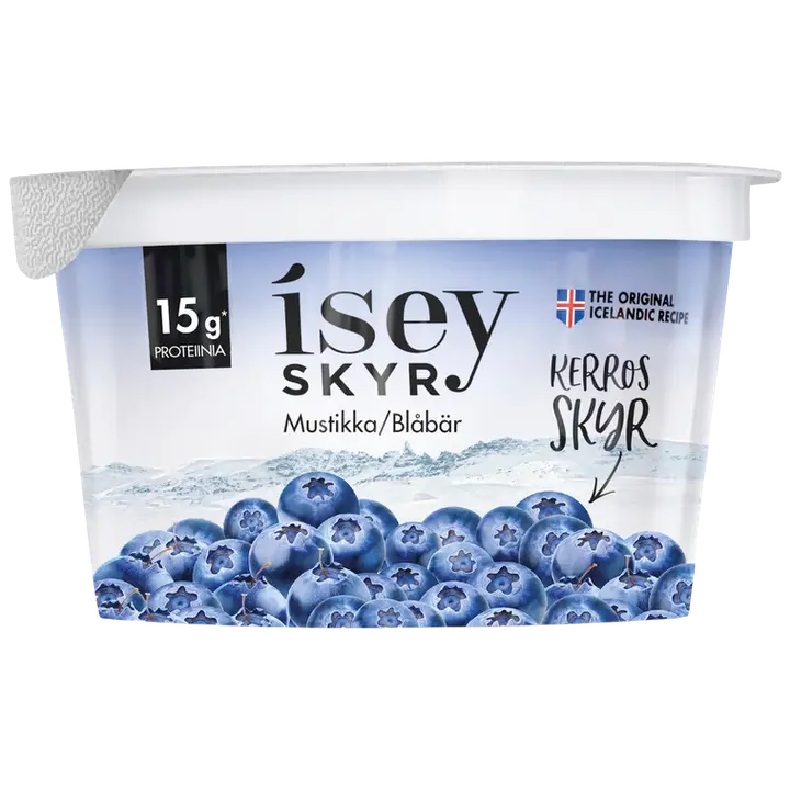 Isey Skyr Kerros Mustikka maitovalmiste 170g