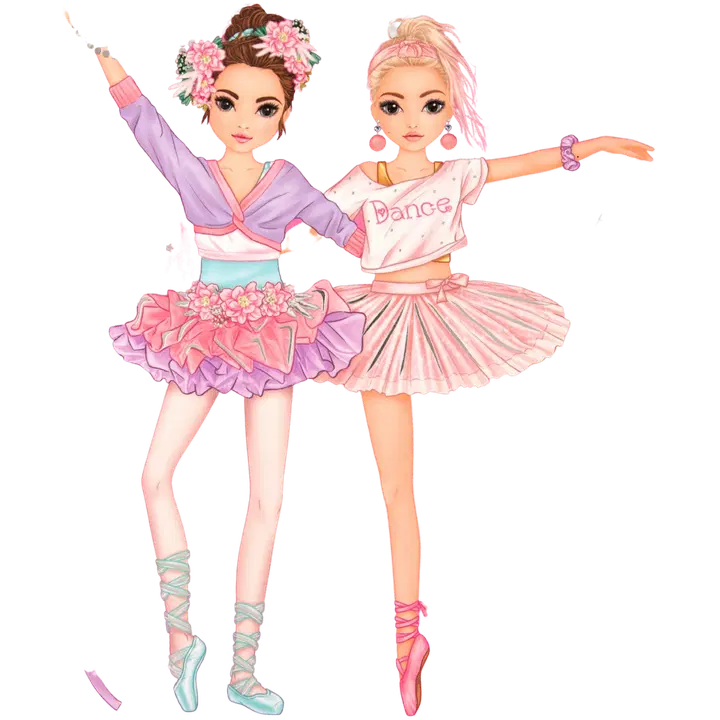 TOPModel Dress Me up Tarrakirja BALLET