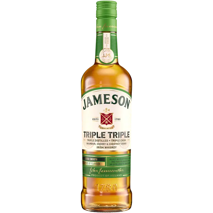 Jameson Triple Triple Sherry&Chestnut Irish Whiskey 40%vol 700 ml