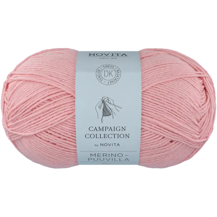 Novita neulelanka merino-puuvilla 100g v.punainen
