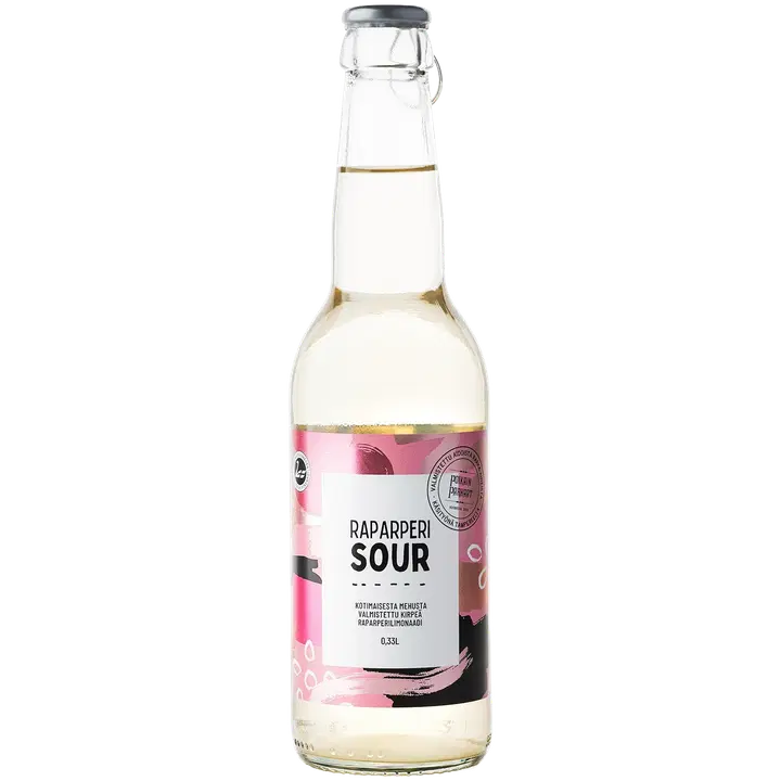 Poikain Parhaat SOUR Raparperilimonaadi 0,33l KLP