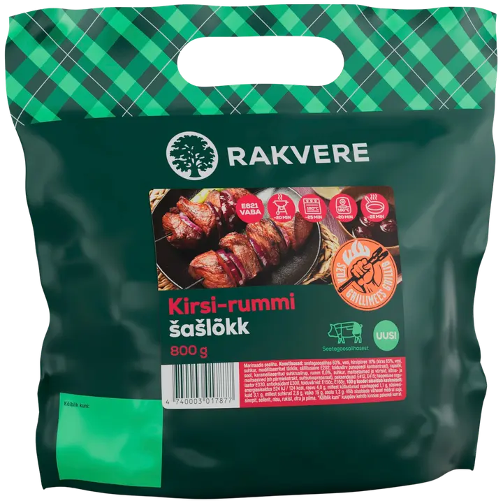 Rakvere Kirsi-Rummi Šašlõkk 800 G
