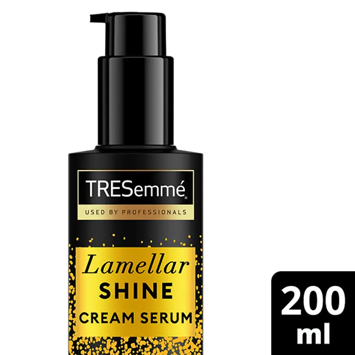 TRESemmé lamellar shine hiuksiin jätettävä voidemainen seerumi patentoidulla lamelliteknologialla 200 ml