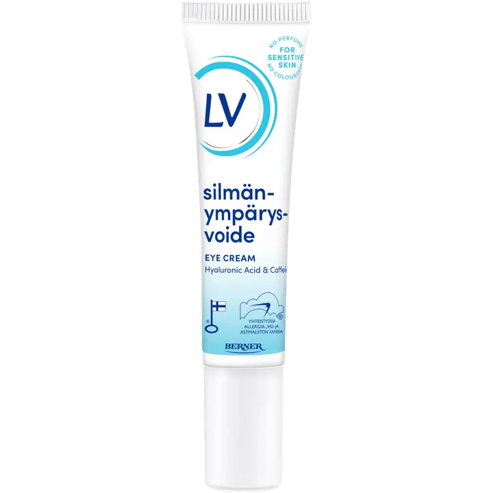 LV silmaümbruskreem hüaluroonhappe ja koffeiiniga 15ml