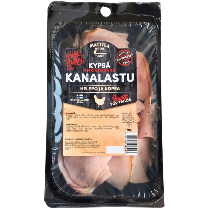 Mattila Bros. Smokehouse Kanalastu 170g