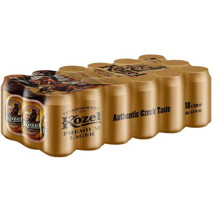 Velkopopovicky Kozel Premium 4,6% 18x33cl