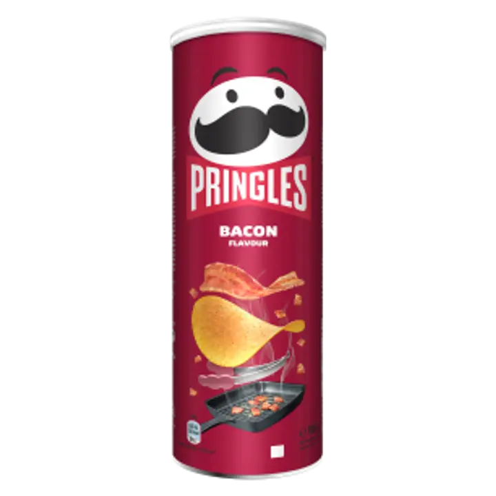 PRINGLES peekoni kartulikrõpsud 165g