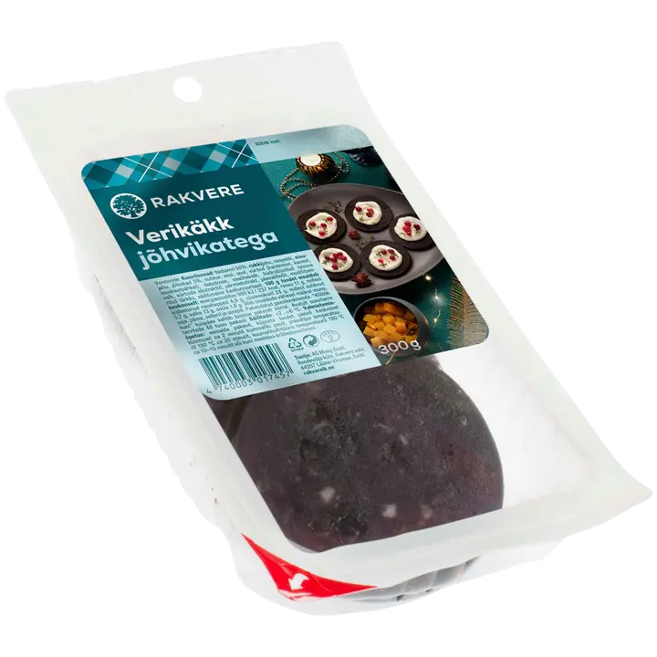 Verikäkk jõhvikatega, viilutatud 300 g