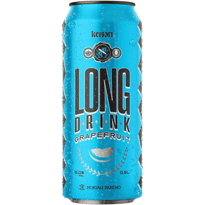 Keisari Grapefruit Long Drink 5 til-% 0,5l