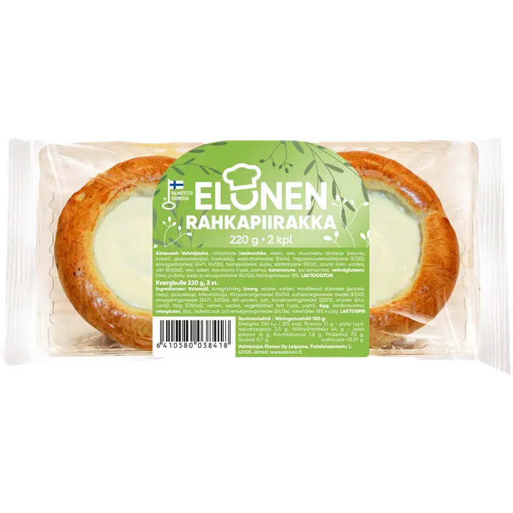 Elonen Rahkapiirakka 2kpl 220g