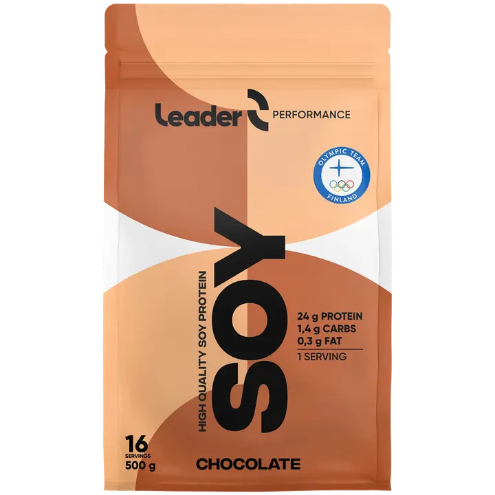 Leader Performance Soy Chocolate soijaproteiinijuomajauhe 500 g