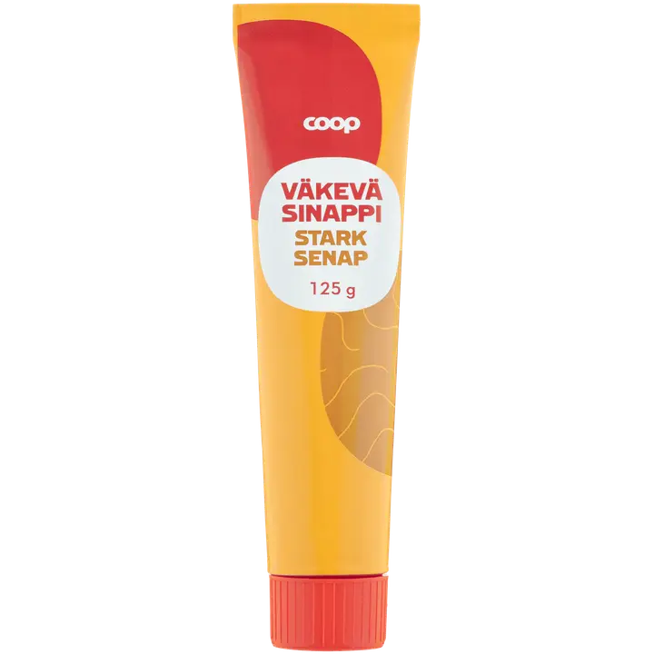 Coop sinappi väkevä 125 g