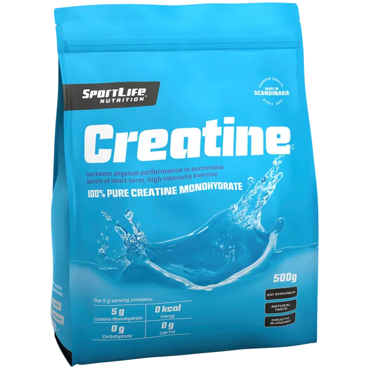 SportLife Nutrition Creatine 500g Kreatiinimonohydraatti