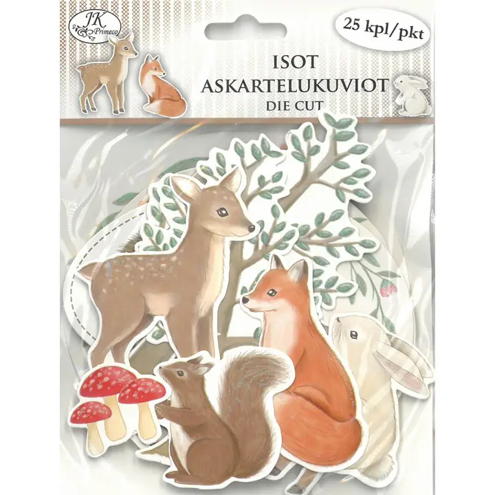 J.K. Primeco Isot askartelukuviot Luonto 25kpl