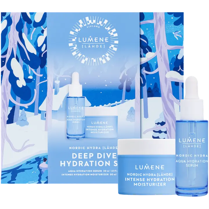 Kinkekomplekt Lumene Lähde Deep Dive Hydration Set